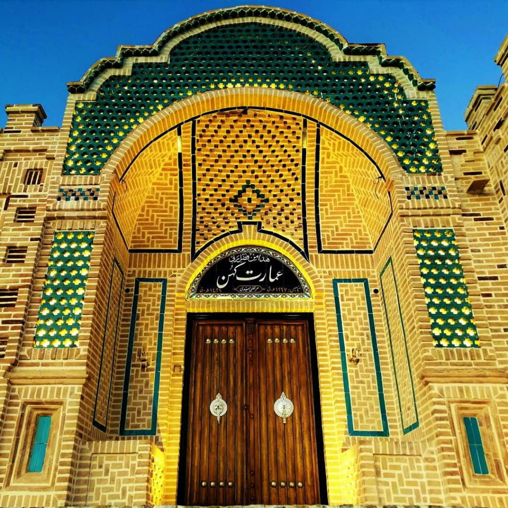 عمارت کهن در کاشان
