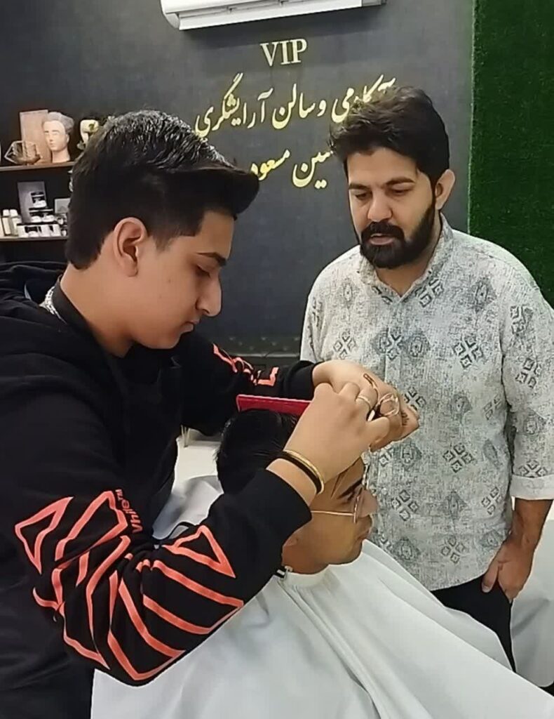 آکادمی آموزش آرایشگری Vip حسین مسعود در اصفهان